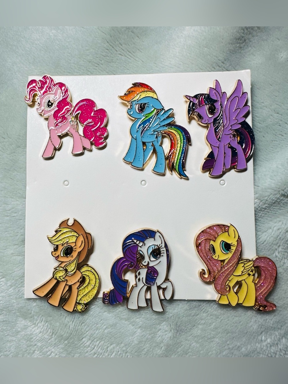 My Little Pony Enamel Pin Set of 6